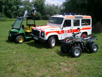 OffRoad Fahrzeuge (Quad John Deere Gator) DRK OV Oberhausen- Rheinhausen