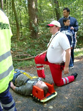 SEG Nord Waldbrand/ Flugzeugabsturzübung