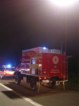 Übung im Wattkopftunnel Ettlingen