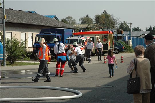 Jahreshauptübung der FFW Oberhausen