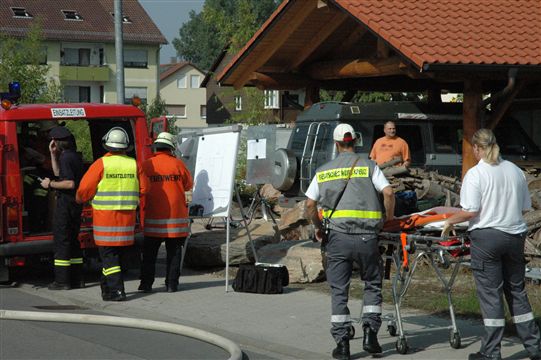 Jahreshauptübung der FFW Oberhausen