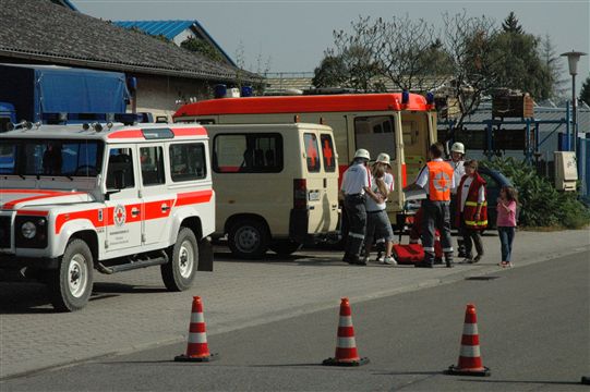 Jahreshauptübung der FFW Oberhausen