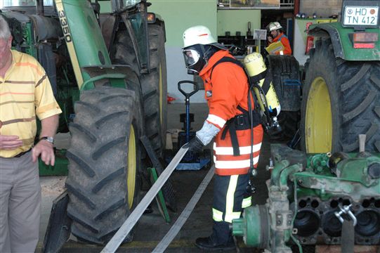 Jahreshauptübung der FFW Oberhausen