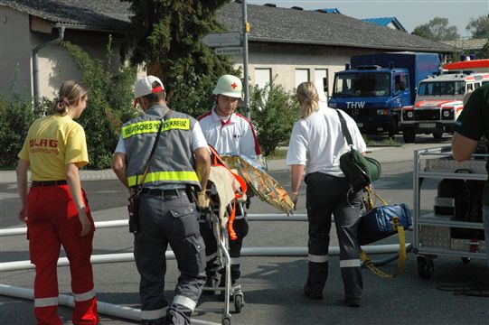 Jahreshauptübung der FFW Oberhausen