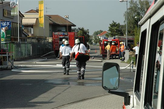 Jahreshauptübung der FFW Oberhausen