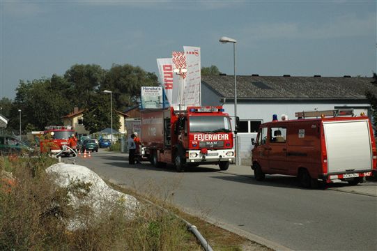 Jahreshauptübung der FFW Oberhausen