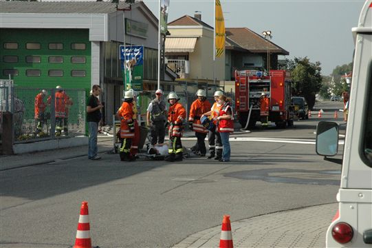 Jahreshauptübung der FFW Oberhausen