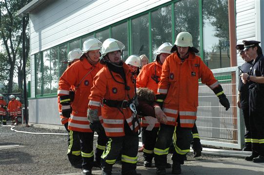 Jahreshauptübung der FFW Oberhausen