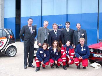 Besuch der Rettmobild in Fulda 2002