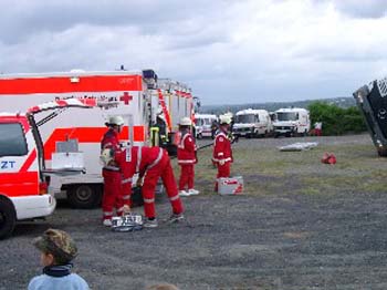 Besuch der Rettmobild in Fulda 2002