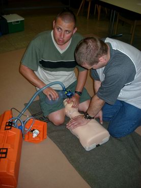 Ausbildungsabend Baby und Kinder Reanimation