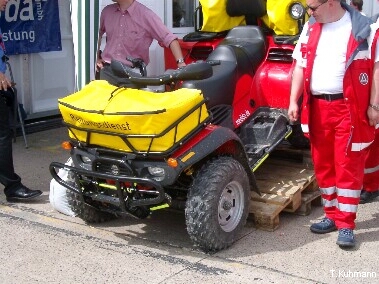 Besuch der RETTmobil in Fulda 2003