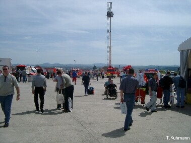 Besuch der RETTmobil in Fulda 2003