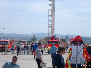 Besuch der RETTmobil in Fulda 2003