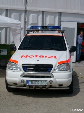 Besuch der RETTmobil in Fulda 2003