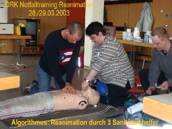 Notfalltraining Reanimation